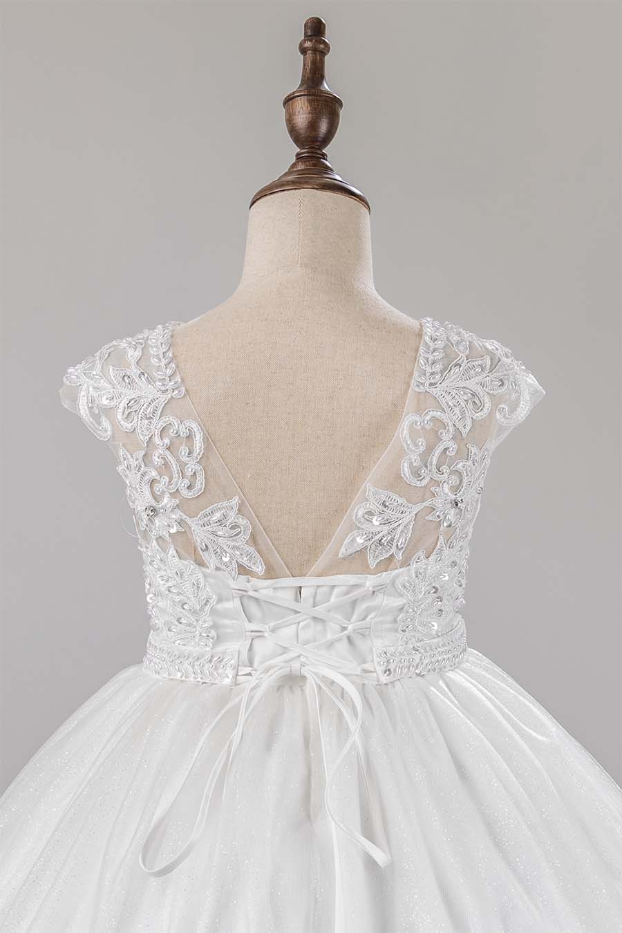 8006 white dress closeup from the back