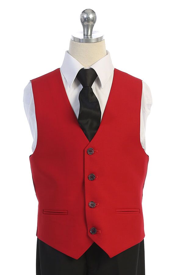Wholesale boys suit in red Bijan KIds los angeles