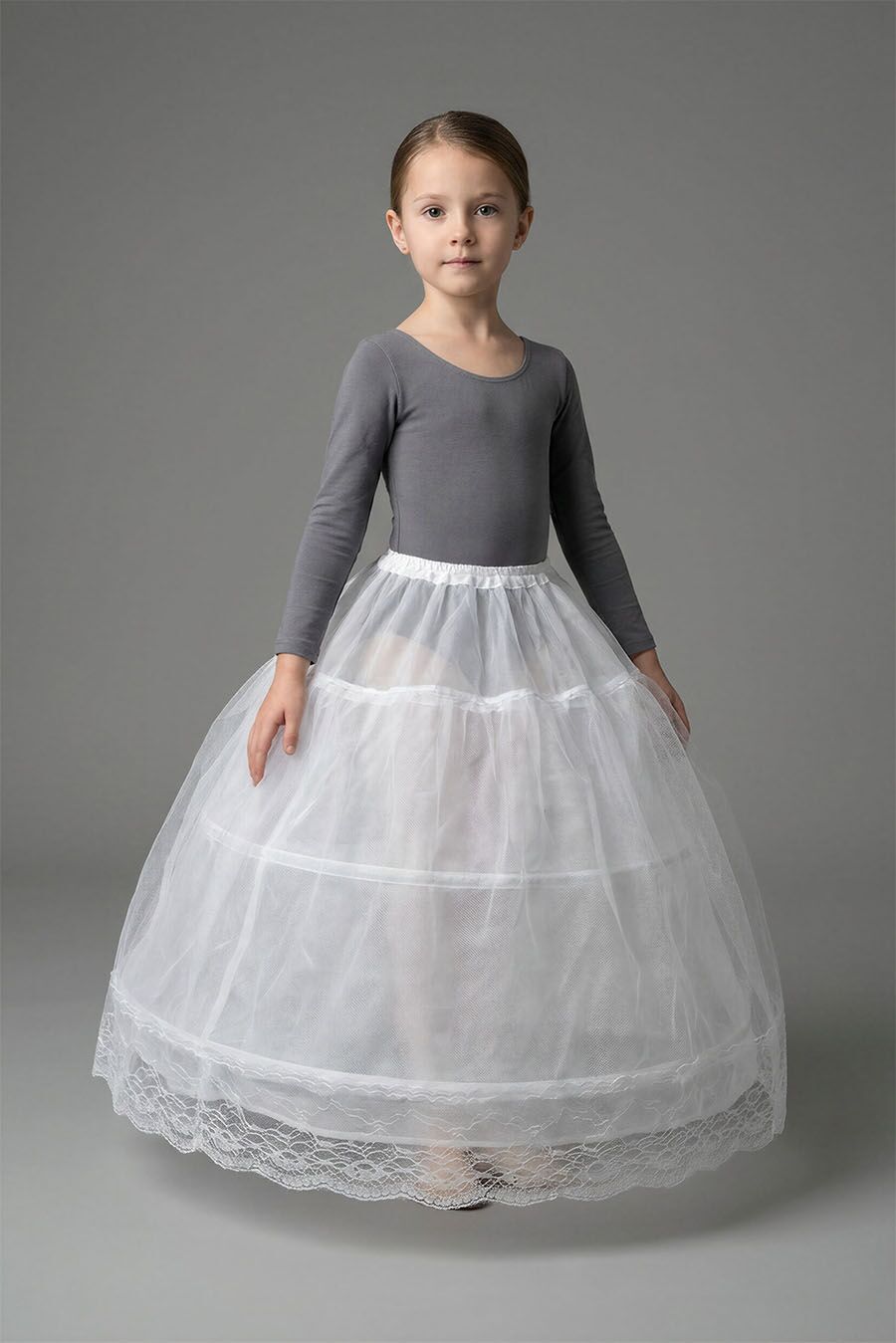 girl's petticoat size large