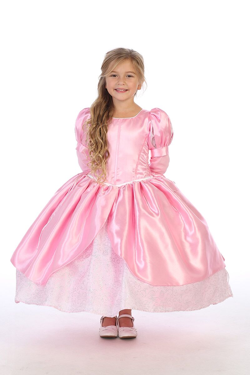 033 Pink princess ballgown