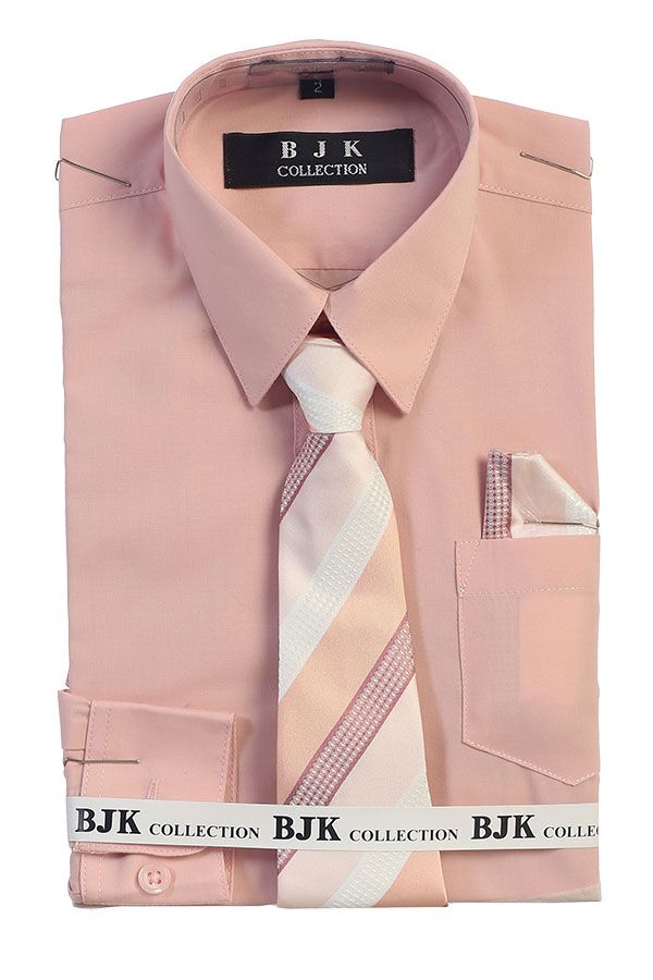 Boy's Long Sleeve Dress Shirts - Image 5