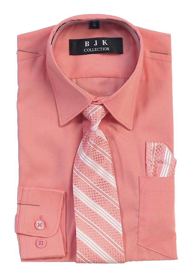 Boy's Long Sleeve Dress Shirts - Image 4