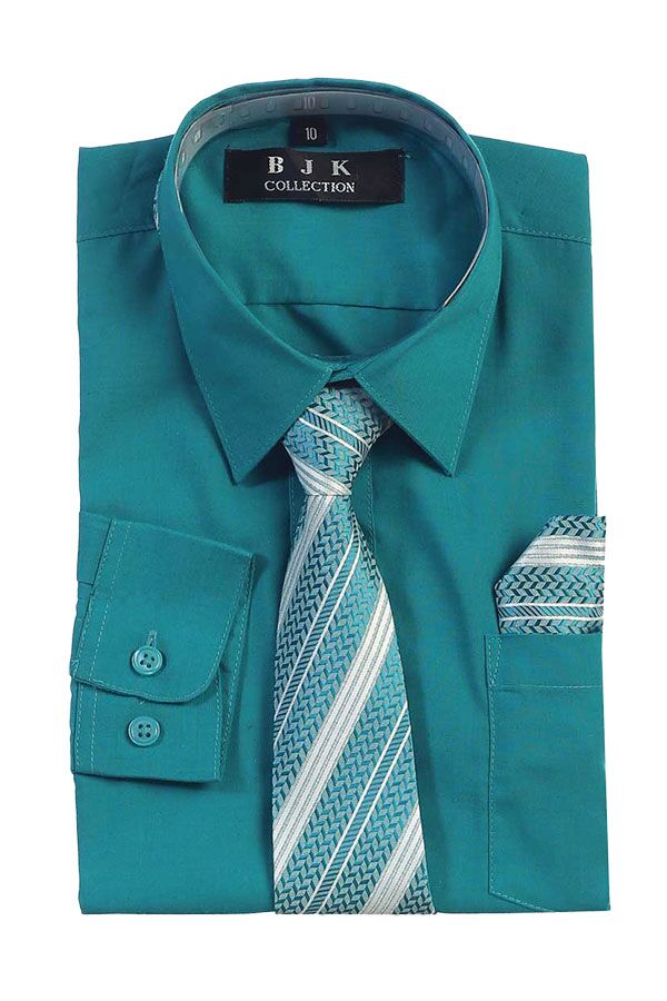 Boy's Long Sleeve Dress Shirts - Image 16