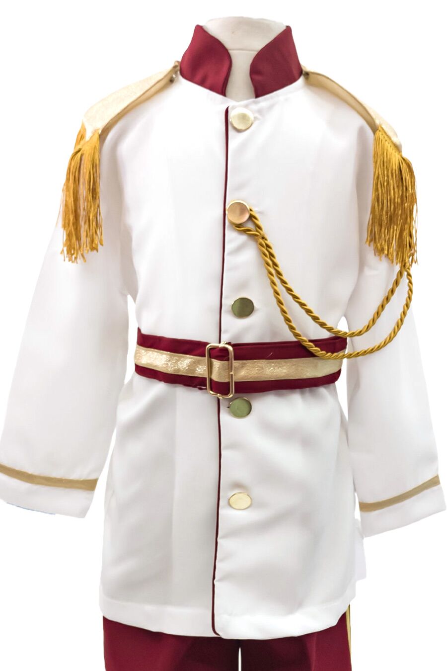 2011 Burgundy and White Prince Costume